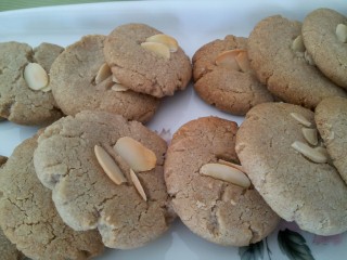 cooking in israel, tahini cookies, halva cookies, israeli recipes